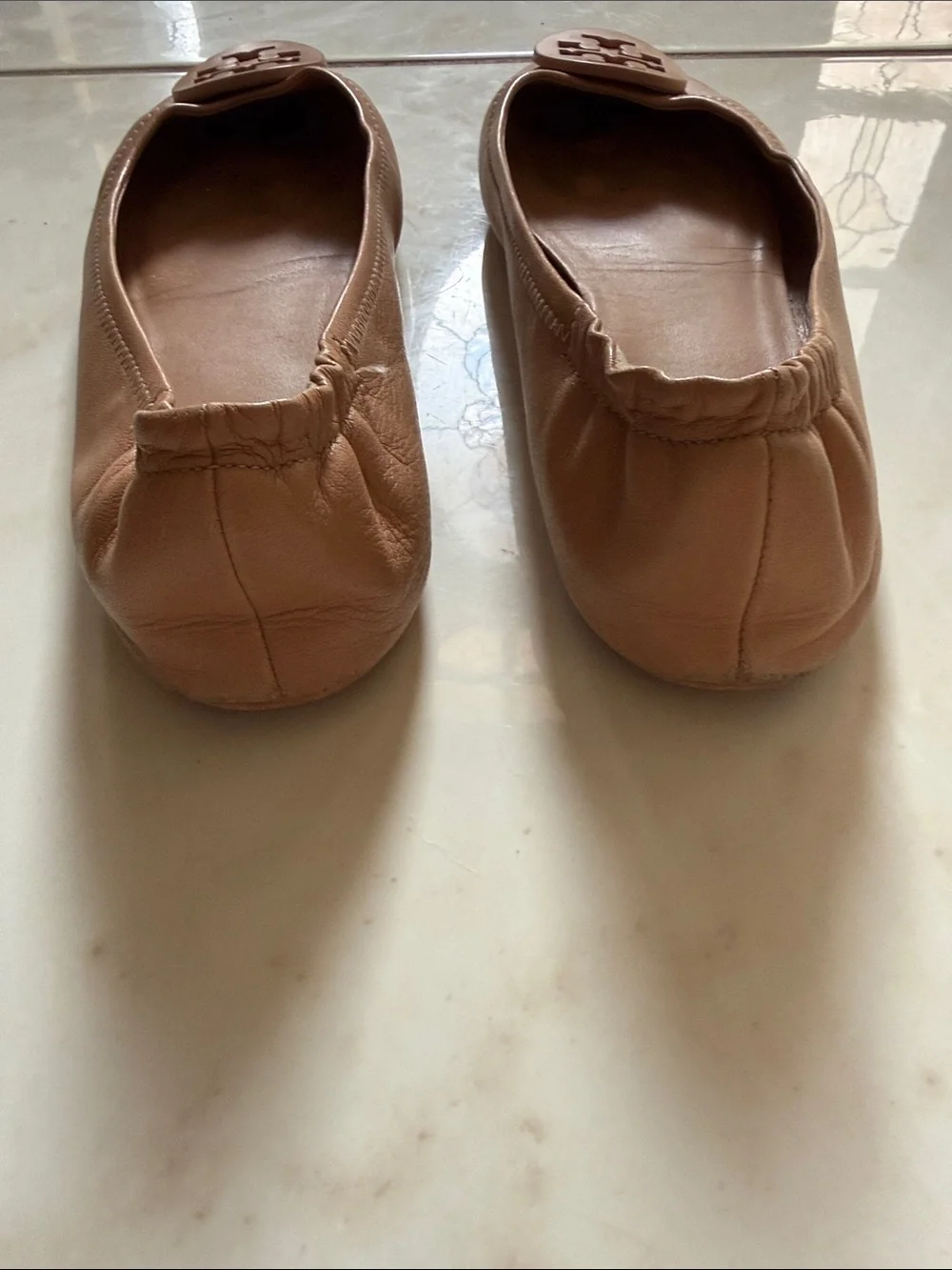 Tory Burch leather ballet